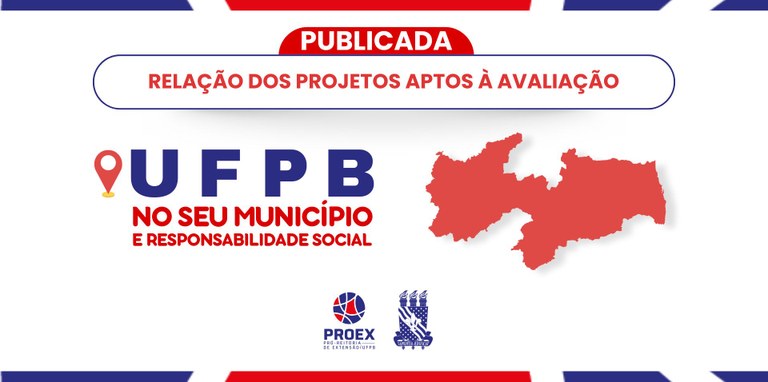 COPAC/PROEX publica a relação de projetos aptos à avaliação