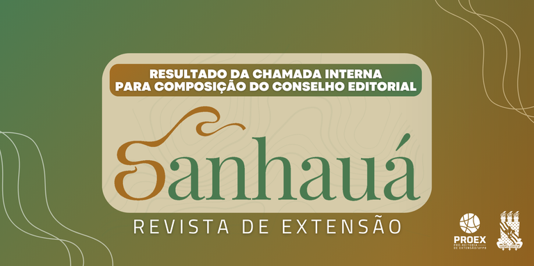 PROEX divulga resultado da seleção do Conselho Editorial da Revista Sanhauá