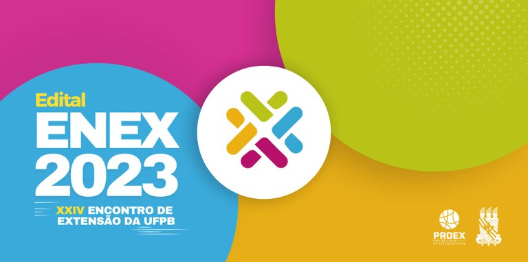 Publicado Edital Nº 16/2023 - XXIV Encontro de Extensão (ENEX)