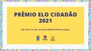 Solenidade de Entrega do Prêmio Elo Cidadão 2021